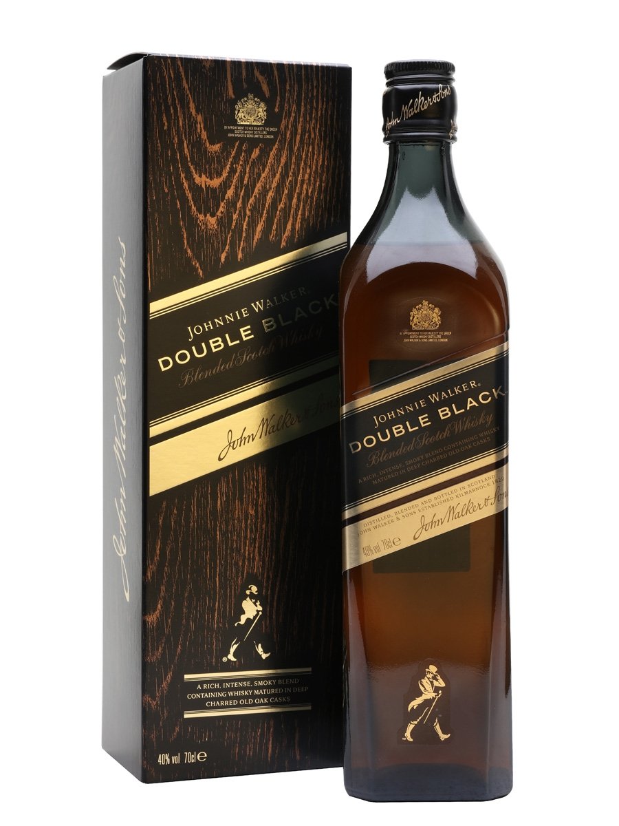 Johnnie Walker Double Black 12 yrs / giftbox - 1L